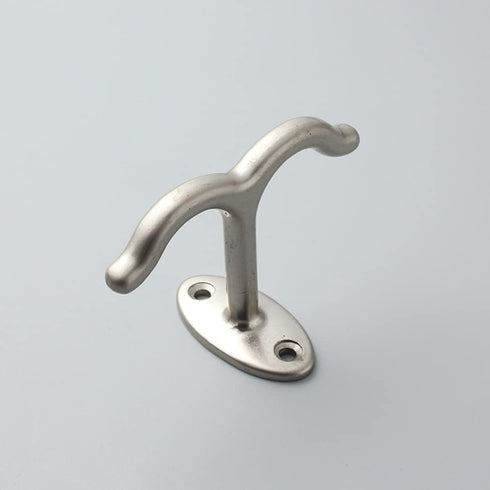 Zinc Alloy Double Prong Ceiling Hook, 6 pcs Under The Table Coat Hook for Closet, Bathroom, Kitchen, Garage