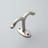 Zinc Alloy Double Prong Ceiling Hook, 6 pcs Under The Table Coat Hook for Closet, Bathroom, Kitchen, Garage