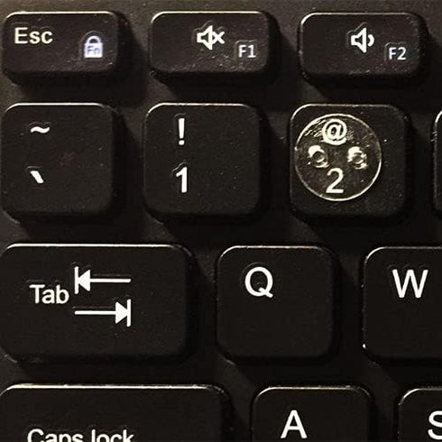 Prodigy Products Company,LLC 12 Pack, 4, 4, 4, Locator Dots & Dashes - Raised Tactile Computer Gaming Keyboard Location