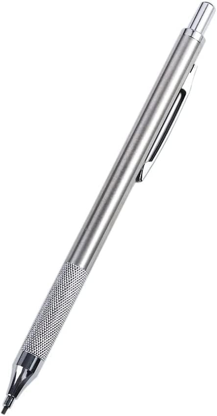 Automatic Pencil, Movable Pencil, Stainless Steel Mechanical Pencil for Home, School, Office