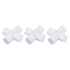 YOKIVE 3 Pcs PTFE Coated Magnetic Stir Bar, Cross Type Stirrer, 0.79-Inch for Lab Liquid Solution Stirring Mixing