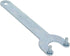 Utoolmart 2Pcs Angle Grinder Wrench, Zinc Plating Finish Iron Lock Nut Spanner for Dewalt, Milwaukee, Makita