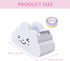 Girls Tape Dispenser 1 Set Tape Tool, Cute Cloud Tape Dispenser + Rinbow Tape, Tape Cutter Set for, Office Tape Dispenser Desk Cute by Garneck
