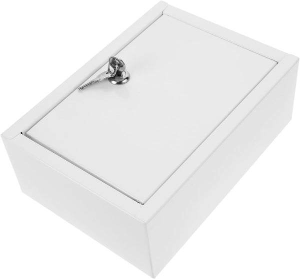 Veemoon Wall Mounted Milk Box with Lock Secure Package Container for Outdoor
