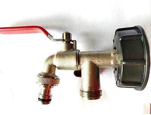 Coarse Thread IBC Water Tank S60X6 - 3/4" Hose & Range of Tap Outlet Fitting Connector Adapter