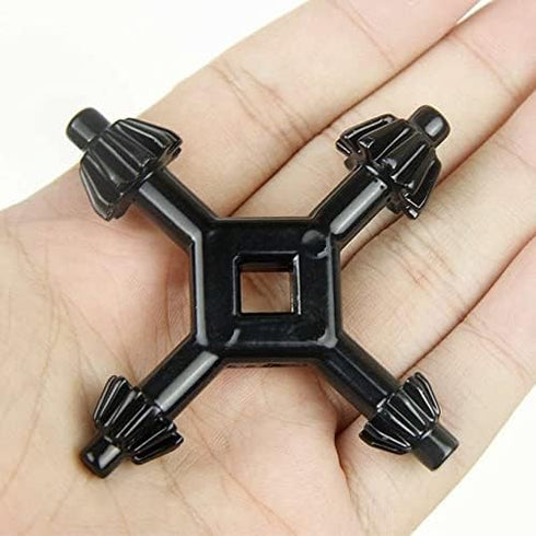 4 in 1 Drills Chuck Key, Multifunctional Steel Fit for Handheld Universal Power Tools