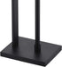 304 Miyili Matte Black Freestanding Toilet Paper Holder with Shelf, Premium SUS Stainless Steel Bathroom Storage