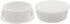 Zorfeter 30 Pcs White Hole Plugs - 25mm (1 inch) Flush Type Plastic Plugs for Furniture and Fencing