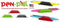 Tops Penpal Rubber Pen/Pencil Holder, Assorted Colors, 4 Packs (Includes 4 Holders Only)
