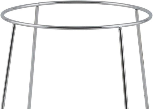 Soro Essentials 7" - Seafood Tray Display Rack Chrome Plated - Buffet Tower Tiered Serving Stand Seafood Tower Stand