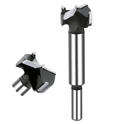 1 Inch Carbide Forstner Drill Bit, Tipped Bit for Hard Wood, Woodworking Hinge Cutter Tool Kits