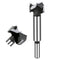 1 Inch Carbide Forstner Drill Bit, Tipped Bit for Hard Wood, Woodworking Hinge Cutter Tool Kits