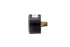 PIC Gauges 102D-158I Center Back Mount Dry Pressure Gauge, 1.5" Dial, 0/400 psi Range, Black Steel Case