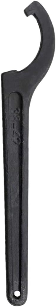 Yoohey C Spanner Hook Wrench Tool, Universal Coilover Adjustment Tool, Black Oxide Spanner Wrench (38-42mm)