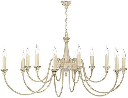 3" 3 Inch Set 12 Creative Hobbies White Plastic Candle Covers Sleeves Chandelier Socket Covers ~ Candelabra Base |