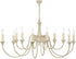 1.75" 1.75 Inch Set 12 Creative Hobbies White Plastic Candle Covers Sleeves Chandelier Socket Covers ~ Candelabra Base