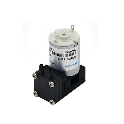 Kamoer KLVP08 12V DC Vacuum Pump, Small Brush Motor Diaphragm Air Pump 0.8L/min for Constant Pressure Gas Collection