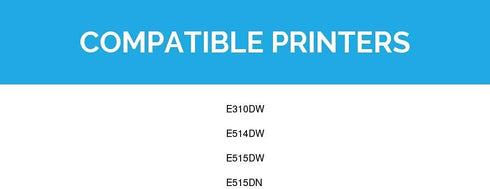 LD Products High Yield Toner Cartridge Replacements for Dell 593-BBKD, E310dw, E514dw, E515dn, E515dw (Black, 2-Pack)