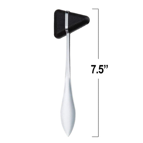 EMI Taylor Tomahawk Percussion Medical Reflex Hammer, 7 1/2" with Chrome Plated Handle, Precision Testing Tool