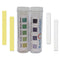 Restaurant Sanitizer Test Kit for QAC Quaternary Ammonium, 0-500 ppm Quat & Chlorine, 2 Vials of 100 Strips