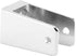 Prime-Line 656-6428 U-bracket for 1-1/4 In. Panels, Zinc Alloy, Chrome Plated with Fasteners (Single Pack)