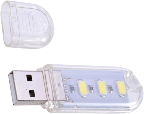 Happyyami USB Night Light Cordless Bedside Lamp Motion Sensor Small Table Lamp