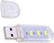 Happyyami USB Night Light Cordless Bedside Lamp Motion Sensor Small Table Lamp