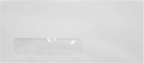 LUXPaper #10 Business Window Envelopes | 4 1/8" x 9 1/2" | Commercial Flap | Bright White (Laser Safe) | 250 Qty