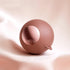 Lint Roller Hair Remover Ball, Portable Diatom Mud Ball Cleaner for Clothes and Furniture (Red Bean Gold)