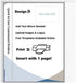 QuickFit Quick Fit D-Ring View Binders, White, 4 Inch