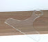 Acrylic Cutting Template for Charcuterie Board Handle Woodworking Router Tracing Stencil