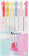 Sun-Star Stationery S4591755 Ninipie Water-Based Pen, Set of 6