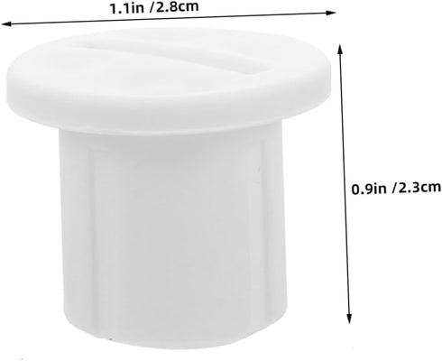 PERSELOSO 7Pcs Plastic Training Toilet Ladder Screws for Boy Girl Potty Seat Replacement Accessories Easy Installation