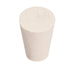 uxcell White Solid Rubber Stopper Tapered Shape for Lab Tube Size 8-11mm, 15Pcs