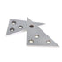 30/60/90 Degree Solid Angle Plate Set - 2 Pcs Angle Blocks for Precision Machinist Measurement Tool and Calibration