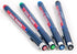 Edding Profipen 1800 Pigment Drawing Pen, 0.1 mm, Pack of 4 - Black, Blue, Red, Green