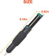Solder Sucker Tool and 6PCS Solder Wicks 2.5mm Width,1.5m Length 3PCS Pewter Nozzle No-Clean Soldering Wick Wire Roll and Disassemble Electrical Components
