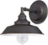 6343500 1-Light Westinghouse Indoor Wall Fixture, Sconce, Oil Rubbed Bronze - White Interior