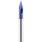 EANOSIC 30 Degree V Bit 1/4" Shank, Carbide CNC Chamfer End Mill, 3-Flute