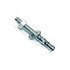 Zinc-Plated Steel Wedge Anchors, 3/8" X 2-3/4" - Heavy-Duty Mounting Bolts for Concrete, 25 Pack