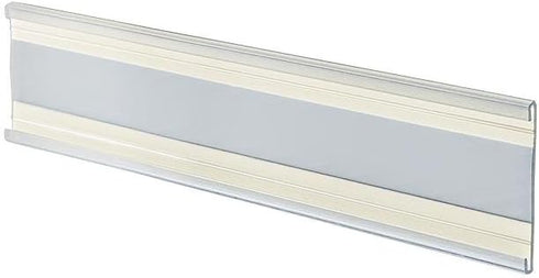 Azar Displays 199607 Adhesive Back Nameplate, 6-Inch Width by 2-Inch Height, 10-Pack
