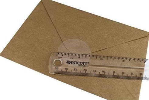 ChromaLabel 1.50 Inch Round Stickers - 1000 Envelope Seals per Roll, Non Perforated Clear Labels