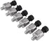 Pressure Transducer Sender Sensor, Pack of 2, 1/8NPT Thread Stainless Steel for Oil Fuel Air Water (500PSI)