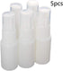 Othmro Fine Mist Spray Bottle, 20ml Plastic White Bottles Atomizer Pump, Refillable 5pcs