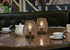 Set 2 JHY DESIGN of Metal Cage LED Lantern Battery Powered Cordless Accent Light with LED Great for Weddings Parties
