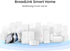Broadlink FastCon Smart Bulb LB4E26, Color Changing with Music Sync, A19/E26/9W/800LM - 4 Pack