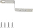 15PCS 3.2" 0.6" Geesatis Right Angle Z Shaped Corner Bracket with Mounting Screws for Furniture Shelf Iron X