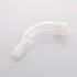 StonyLab Glass Distillation Adapter – 105 Degree Bent with 14/20 Outer and Inner Joint