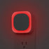 YUNLEX 2 Pack Red Night Light with Dusk to Dawn Sensor, Eye-Care Reflected