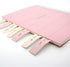 Pink Lined Sticky Notes Set, 240 Sheets Square Lined Sticky Notes Pads, 4 Pads/Pack, Pastel Small Sticky Notes